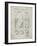 PP436-Antique Grid Parchment Tennis Hopper Patent Poster-Cole Borders-Framed Giclee Print