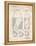 PP436-Vintage Parchment Tennis Hopper Patent Poster-Cole Borders-Framed Premier Image Canvas