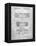 PP448-Slate Hitachi Boom Box Patent Poster-Cole Borders-Framed Premier Image Canvas
