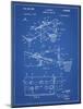 PP454-Blueprint Basketball Adjustable Goal 1962 Patent Poster-Cole Borders-Mounted Giclee Print