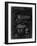 PP46 Black Grunge-Borders Cole-Framed Giclee Print