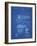 PP46 Blueprint-Borders Cole-Framed Giclee Print