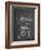 PP46 Chalkboard-Borders Cole-Framed Giclee Print