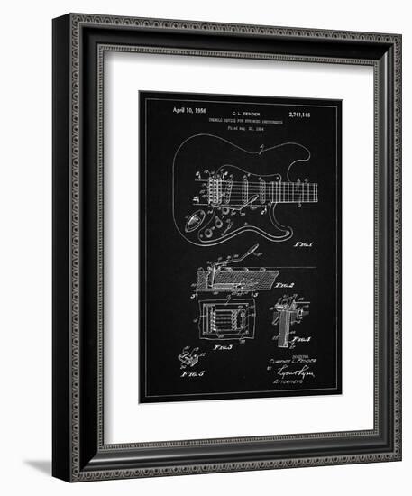 PP46 Vintage Black-Borders Cole-Framed Premium Giclee Print