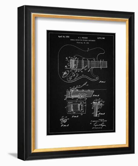 PP46 Vintage Black-Borders Cole-Framed Premium Giclee Print