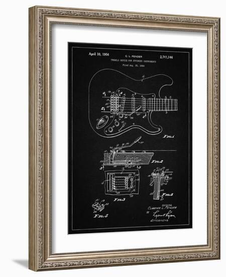 PP46 Vintage Black-Borders Cole-Framed Giclee Print