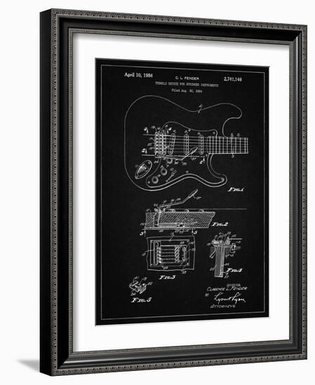 PP46 Vintage Black-Borders Cole-Framed Giclee Print