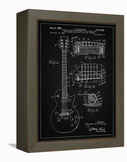 PP47 Vintage Black-Borders Cole-Framed Premier Image Canvas