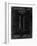 PP48 Black Grunge-Borders Cole-Framed Giclee Print