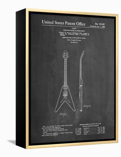 PP48 Chalkboard-Borders Cole-Framed Premier Image Canvas