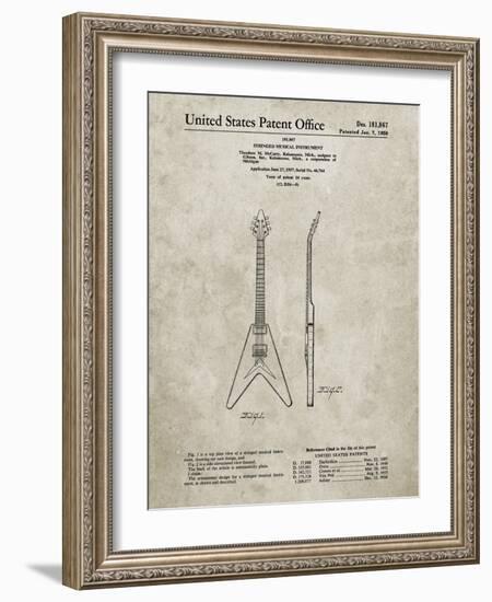 PP48 Sandstone-Borders Cole-Framed Giclee Print