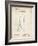 PP48 Vintage Parchment-Borders Cole-Framed Giclee Print