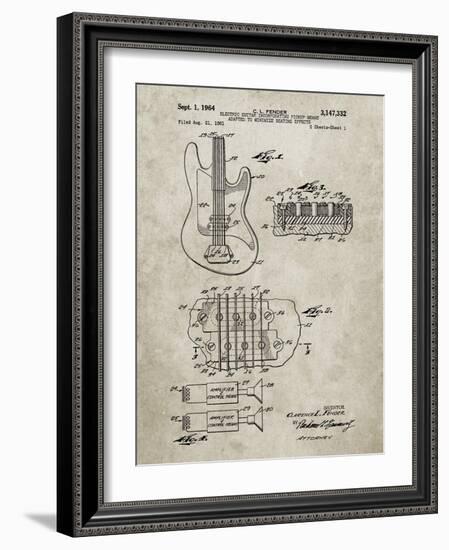 PP49 Sandstone-Borders Cole-Framed Giclee Print