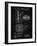 PP49 Vintage Black-Borders Cole-Framed Giclee Print