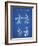 PP50 Blueprint-Borders Cole-Framed Giclee Print