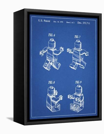 PP50 Blueprint-Borders Cole-Framed Premier Image Canvas