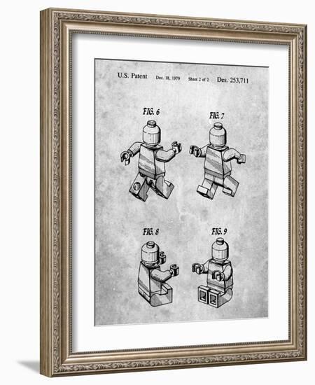 PP50 Slate-Borders Cole-Framed Giclee Print