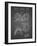 PP504-Black Grid Vintage Football Shoulder Pads Patent Poster-Cole Borders-Framed Giclee Print