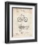 PP51-Vintage Parchment Bicycle Gearing 1894 Patent Poster-Cole Borders-Framed Giclee Print