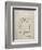 PP541-Sandstone Ray Ban Horn Rimmed Glasses Patent Poster-Cole Borders-Framed Giclee Print