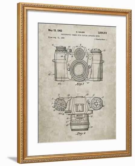 PP6 Sandstone-Borders Cole-Framed Giclee Print