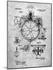PP67-Slate Gyrocompass Patent Poster-Cole Borders-Mounted Giclee Print