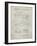 PP700-Antique Grid Parchment 199 Porsche 911 Patent Poster-Cole Borders-Framed Giclee Print