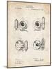 PP707-Vintage Parchment Asbury Frictionless Camera Shutter Patent Poster-Cole Borders-Mounted Giclee Print