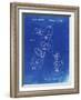 PP760-Faded Blueprint Burton Touring Snowboard Patent Poster-Cole Borders-Framed Giclee Print
