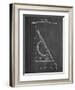 PP786-Chalkboard Drafting Triangle 1922 Patent Poster-Cole Borders-Framed Giclee Print