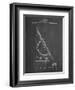 PP786-Chalkboard Drafting Triangle 1922 Patent Poster-Cole Borders-Framed Giclee Print