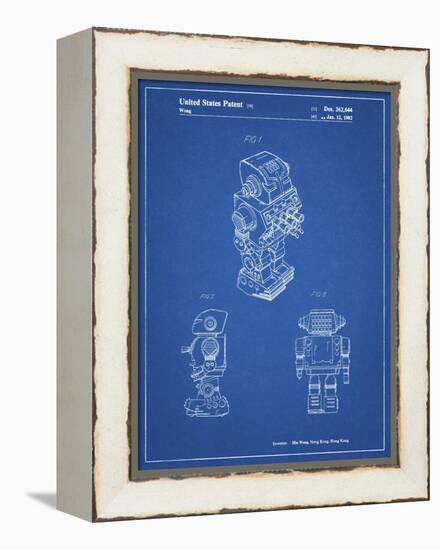 PP790-Blueprint Dynamic Fighter Toy Robot 1982 Patent Poster-Cole Borders-Framed Premier Image Canvas