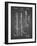PP8 Black Grid-Borders Cole-Framed Giclee Print