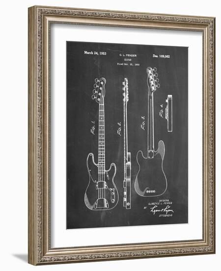 PP8 Chalkboard-Borders Cole-Framed Giclee Print