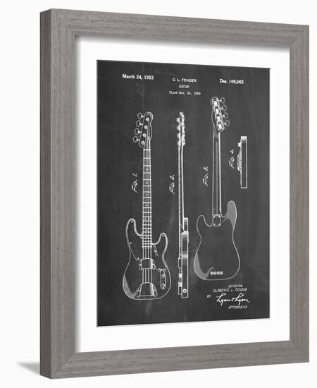 PP8 Chalkboard-Borders Cole-Framed Giclee Print