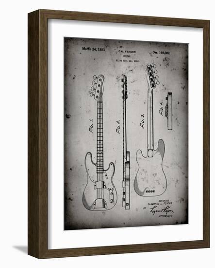 PP8 Faded Grey-Borders Cole-Framed Giclee Print