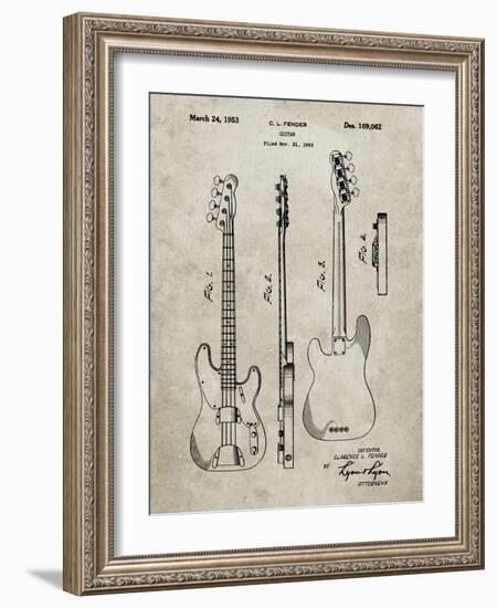 PP8 Sandstone-Borders Cole-Framed Giclee Print