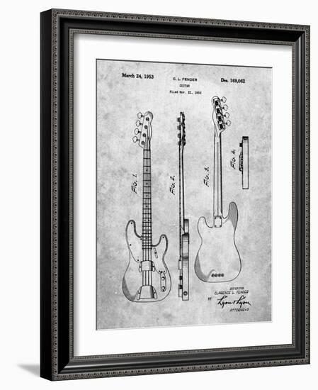 PP8 Slate-Borders Cole-Framed Giclee Print