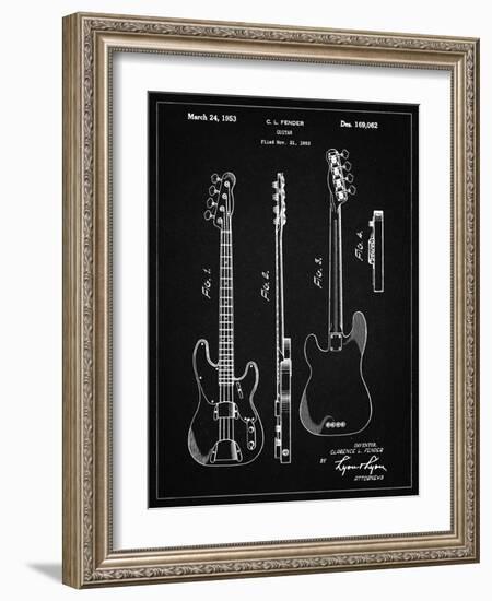 PP8 Vintage Black-Borders Cole-Framed Giclee Print