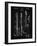 PP8 Vintage Black-Borders Cole-Framed Giclee Print