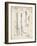 PP8 Vintage Parchment-Borders Cole-Framed Giclee Print