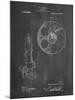 PP807-Chalkboard Film Reel 1915 Patent Poster-Cole Borders-Mounted Giclee Print