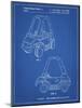 PP816-Blueprint Fisher Price Toy Car Patent Poster-Cole Borders-Mounted Giclee Print