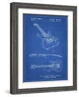 PP888-Blueprint Ibanez Pro 540RBB Electric Guitar Patent Poster-Cole Borders-Framed Giclee Print
