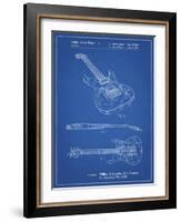 PP888-Blueprint Ibanez Pro 540RBB Electric Guitar Patent Poster-Cole Borders-Framed Giclee Print