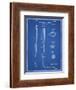 PP89-Blueprint Vintage Baseball Bat 1939 Patent Poster-Cole Borders-Framed Giclee Print