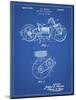 PP892-Blueprint Indian Motorcycle Drive Shaft Patent Poster-Cole Borders-Mounted Giclee Print