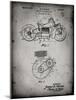 PP892-Faded Grey Indian Motorcycle Drive Shaft Patent Poster-Cole Borders-Mounted Giclee Print