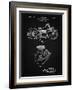 PP892-Vintage Black Indian Motorcycle Drive Shaft Patent Poster-Cole Borders-Framed Giclee Print