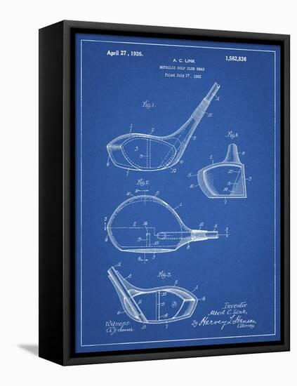 PP9 Blueprint-Borders Cole-Framed Premier Image Canvas